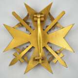 Spanienkreuz, in Gold, mit Schwertern. - photo 2