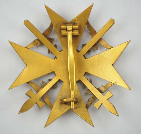 Spanienkreuz, in Gold, mit Schwertern. - фото 2