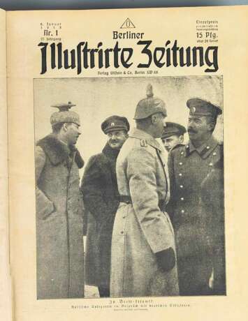 3 Bände Berliner Illustrierte Zeitung - photo 2