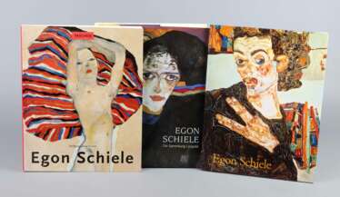 3 Kunstbände *Egon Schiele*