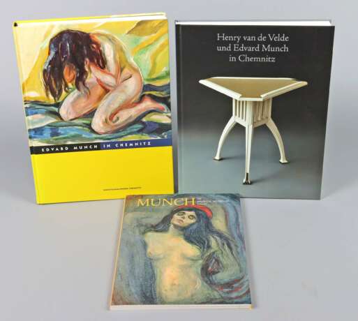 3 Kunstbände Edvard Munch - photo 1