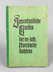 Sippenkundliche Quellen der ev.-luth. Pfarrämter Sachsens