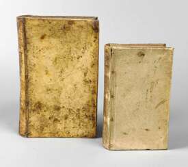 2 religiöse Bücher 1680 und 1716