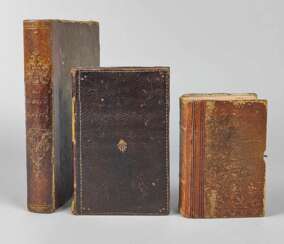 3 religiöse Bücher 1795/1839