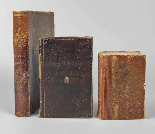3 religiöse Bücher 1795/1839 - Foto 1