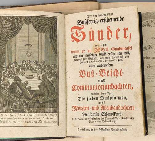3 religiöse Bücher 1795/1839 - Foto 3