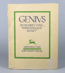 Genius, erstes Buch 1921, I