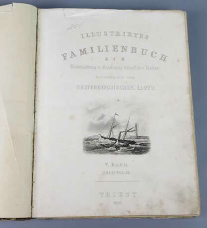Illustrirtes Familienbuch von Lloyd 1865 - Foto 1