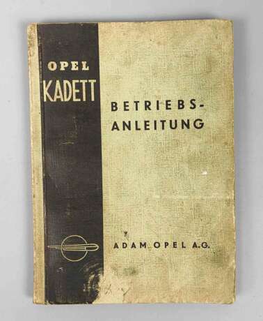 Betriebsanleitung Opel Kadett 1938 - Foto 1