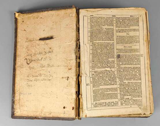Bibel mit Kupferstichen vor 1746 - photo 4