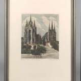 Erfurt, Dom und Severikirche - signiert - Foto 1