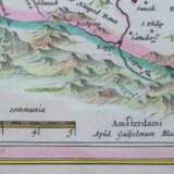 historische Kupferstich Landkarte - Foto 3