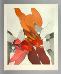 abstrakte Komposition - Buchholz, Wolff 1971