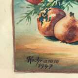 Stillleben mit Früchten und Nüssen - Schramm, K. 1947 - фото 2