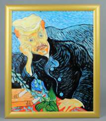 Portrait nach Vincent van Gogh