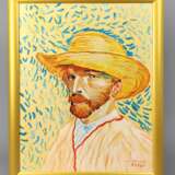 Selbstbildnis nach Vincent van Gogh - Foto 1