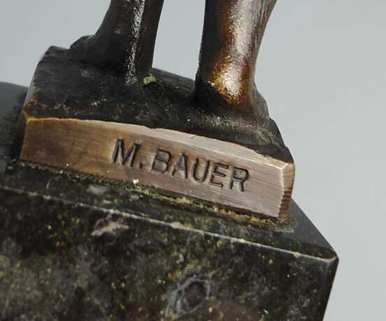 Bronze Miniatur - Bauer, M. - photo 2