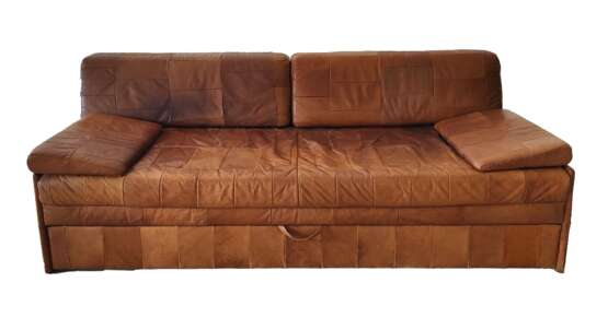 Leder Funktions Sofa - Foto 1