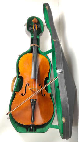 4/4-Cello Georg Hornsteiner Mittenwald 1887 - Foto 3