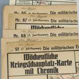36 Kriegsschauplatz-Karten 1915/17 - Foto 2