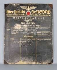 Informationstafel NSDAP
