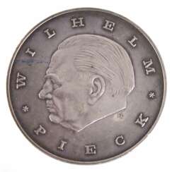 DDR Silber Medaille Wilhelm Pieck 1969