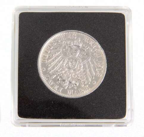 2 Mark Jubiläum Wilhelm II von Preussen 1913 A - Foto 2