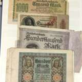 Sammlung Geldscheine u.a. in 2 Alben ab 1906 - фото 3