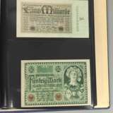 Sammlung Geldscheine u.a. in 2 Alben ab 1906 - photo 4
