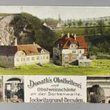 Postkarte Donath's Obstkelterei 1907 - фото 1