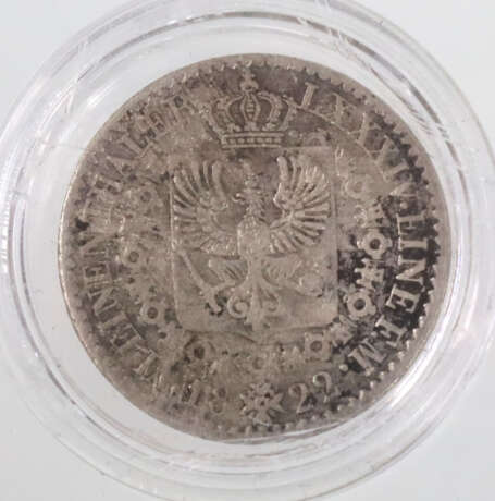 1/6 Thaler Preussen 1822 A - фото 2