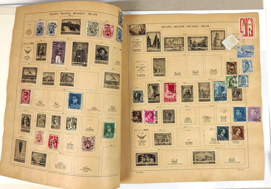 Sammlung Briefmarken Belgien, Niederlande 1867/1937 - фото 5