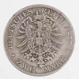 2 Mark Wilhelm I Preussen 1877 A - фото 2