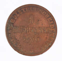 Kupfer-Sechsling 1850 Altona