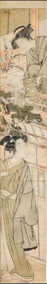 Utagawa Kunisada (1786-1864) Kikugawa Eizan (1787-1867) Utagawa Kunimaru (1793-1829) Utagawa Kuninao (1795-1854) | A collection of fourteen woodblock prints | Edo period, 19th century - фото 25