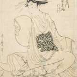 Katsukawa Shunjo (died in 1787) Katsukawa Shunsho (1726-1792) Kitagawa Utamaro (1754-1806) Chobunsai Eishi (1756-1829) Utagawa Toyokuni (1769-1825) Utagawa Kuniyasu (1794-1832) | A collection of fourteen woodblock prints | Edo period, 18th - 19th century - photo 8