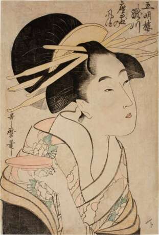 Kitagawa Utamaro (1754-1806) | The courtesan Takigawa of the Gomeiro house | Edo period, late 18th century - photo 1