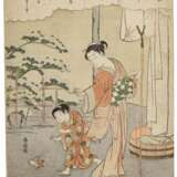 Suzuki Harunobu (1725-1770) | Poem by Fujiwara no Motozane | Edo period, 18th century - photo 1