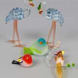 5 Glasfiguren Murano und Lauscha - photo 1