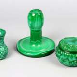 3 Teile Malachitglas - photo 1