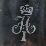 Biedermeier Monogramm Becherglas um 1840 - photo 2