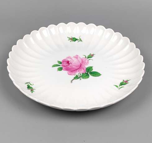 Meissen Anbietteller *Rote Rose* - photo 3