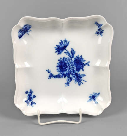 Meissen Anbietplatte *Blaue Blume* 19. Jhd. - фото 1