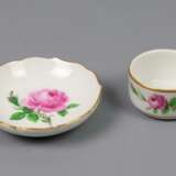 Meissen 2 Teile *Rote Rose* - photo 1