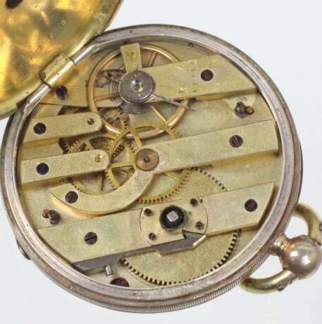 Schlüssel- Taschenuhr um 1880 - Foto 4