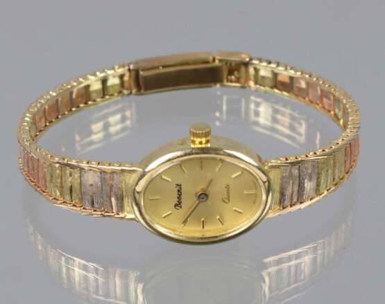 Goldene Damen Armbanduhr - GG/RG/WG 585 - photo 1