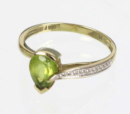 Peridot Brillant Ring - GG 333 - photo 2