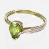 Peridot Brillant Ring - GG 333 - Foto 2