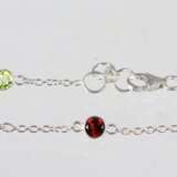 Granat Peridot Armband - Foto 2