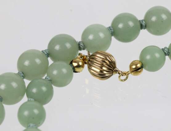 chinesische Jade Kette - photo 2